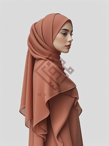 Georgette Scarfs - Tiger Lily
