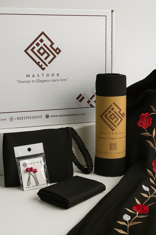 MASTOOR's EMAAN Abaya Bundle