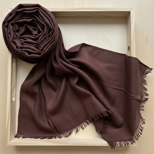 Turkish Scarfs - Dark Brown