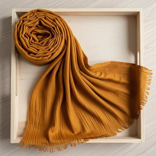 Turkish Scarfs - Mustard